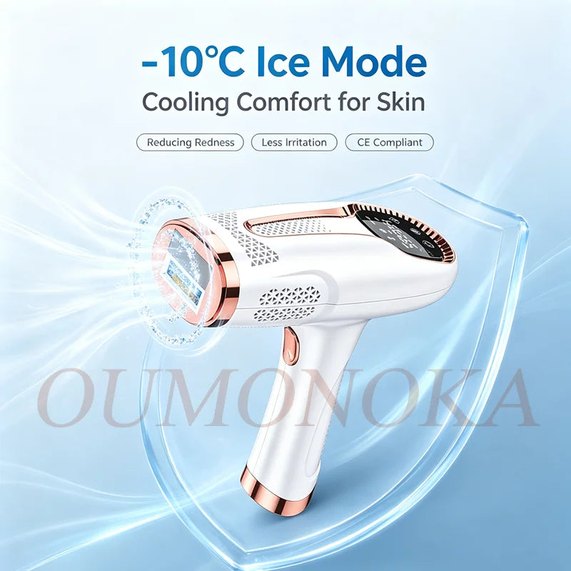 SilkLaser Pro – Depiladora IPL con Tecnología de Enfriamiento -10°C