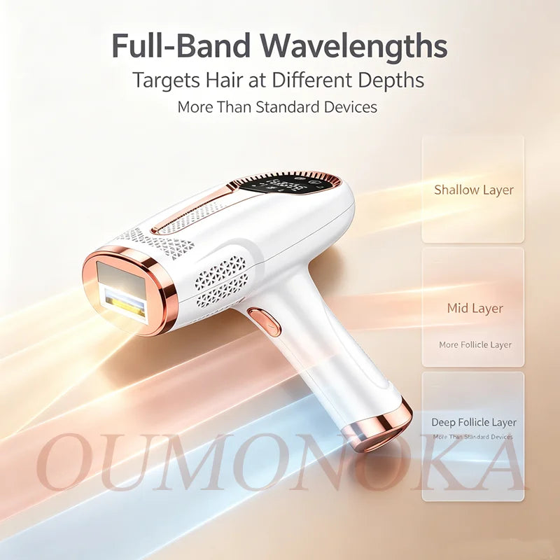 SilkLaser Pro – Depiladora IPL con Tecnología de Enfriamiento -10°C