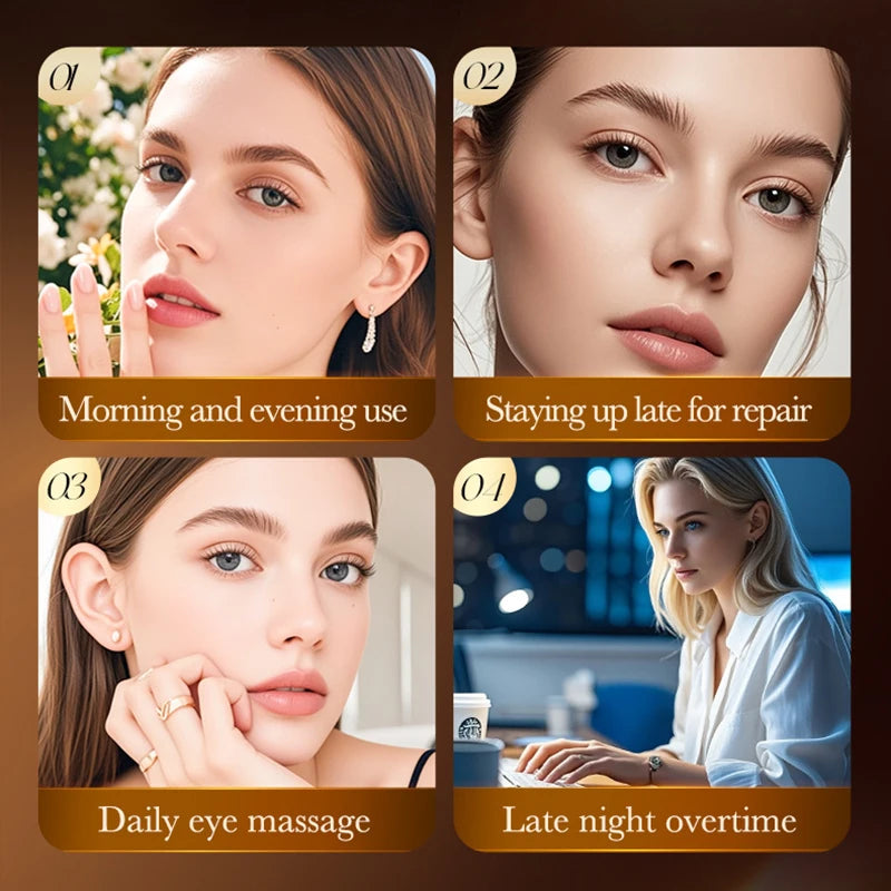 Crema Contorno de Ojos SADOER con Péptidos de Veneno de Serpiente – Antiarrugas y Antiojeras