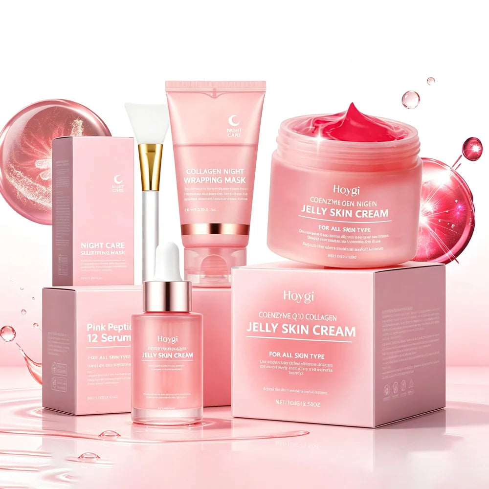 Máscara Facial de Colágeno de Salmón con PDRN – Hidratación Nocturna Coreana