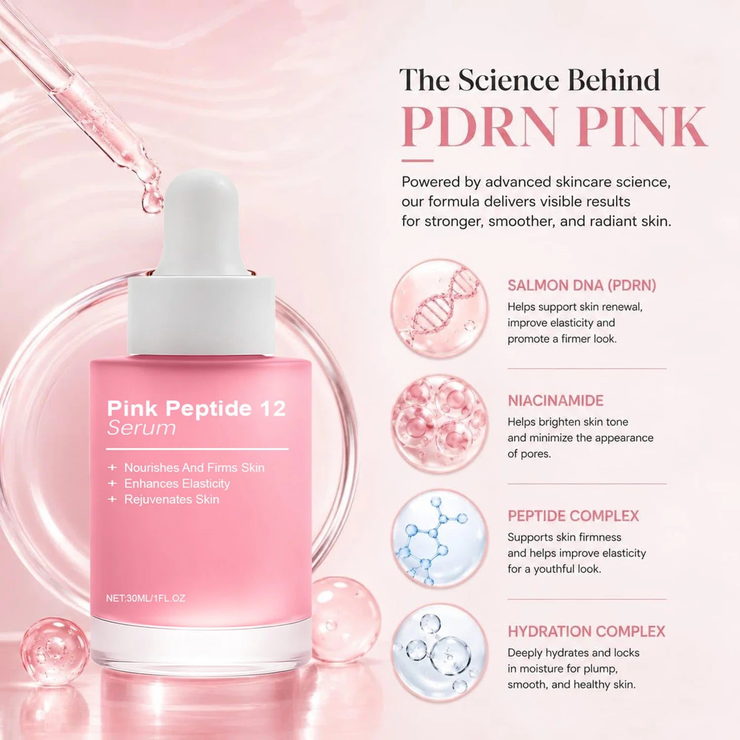 Máscara Facial de Colágeno de Salmón con PDRN – Hidratación Nocturna Coreana