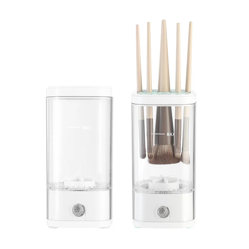 BrushClean Pro – Limpiador Eléctrico de Brochas de Maquillaje