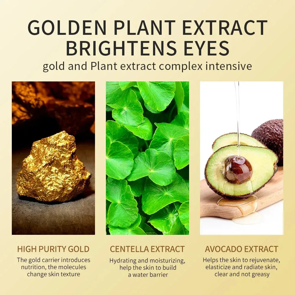 GoldEye Patch – Hydrating Gold and Avocado Eye Patches
