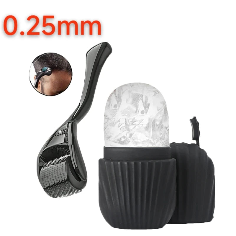 Rodillo Facial de Hielo – Set Dermapen y Rodillo Antiinflamatorio para Piel Luminosa