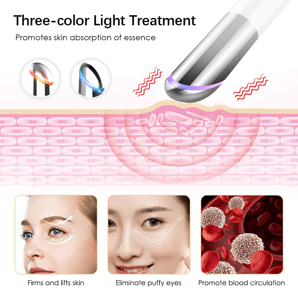 EyeGlow – Masajeador Ocular IPL Antiojeras