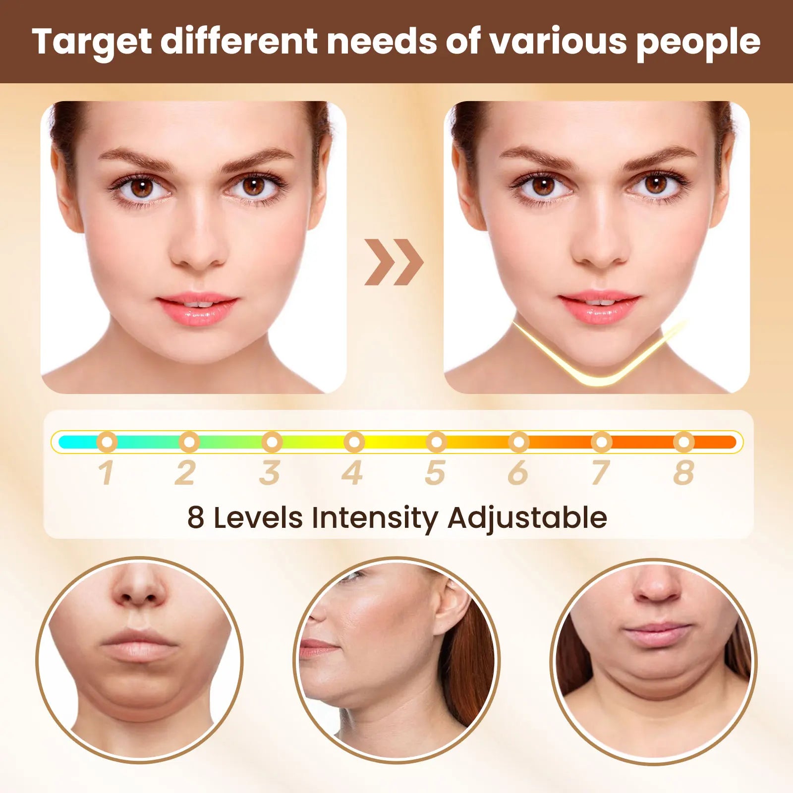 SlimLift – Dispositivo Reafirmante Facial V-Shape
