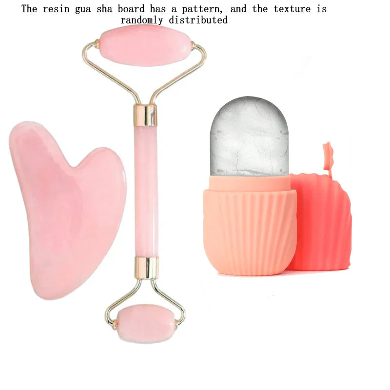 Rodillo Facial de Hielo – Set Dermapen y Rodillo Antiinflamatorio para Piel Luminosa