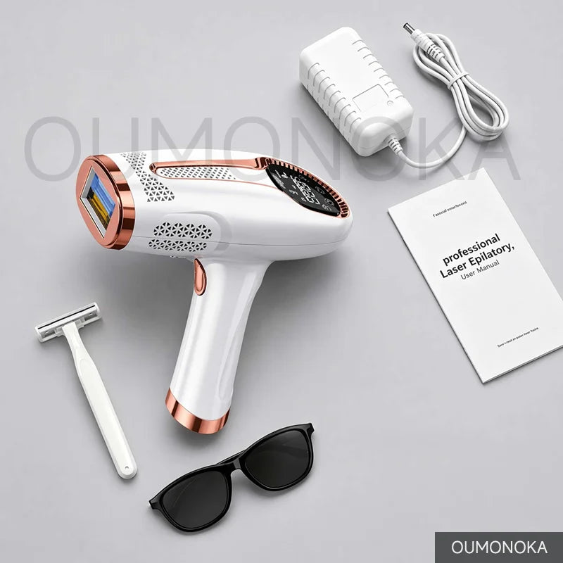 SilkLaser Pro – Depiladora IPL con Tecnología de Enfriamiento -10°C