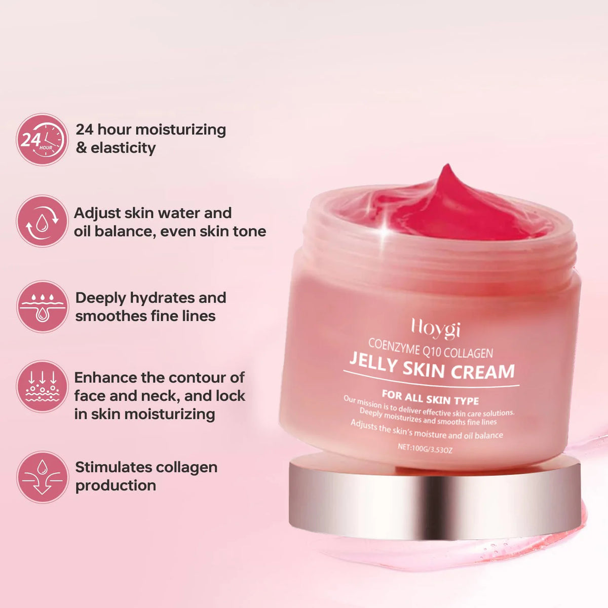 Máscara Facial de Colágeno de Salmón con PDRN – Hidratación Nocturna Coreana