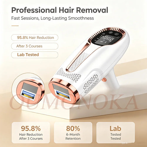 SilkLaser Pro – Depiladora IPL con Tecnología de Enfriamiento -10°C