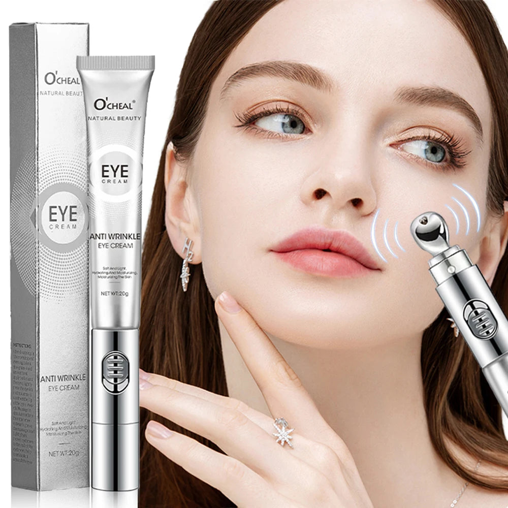 Masajeador Eléctrico Contorno de Ojos OCHEAL – Antibolsas, Antiojeras y Antiarrugas