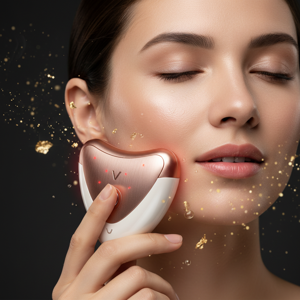 SlimLift dispositivo reafirmante facial V-Shape lifestyle spa
